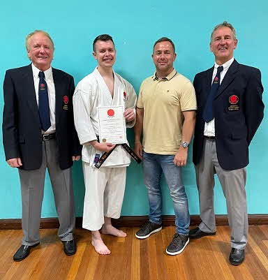 Sensei Antony Yondan Grading