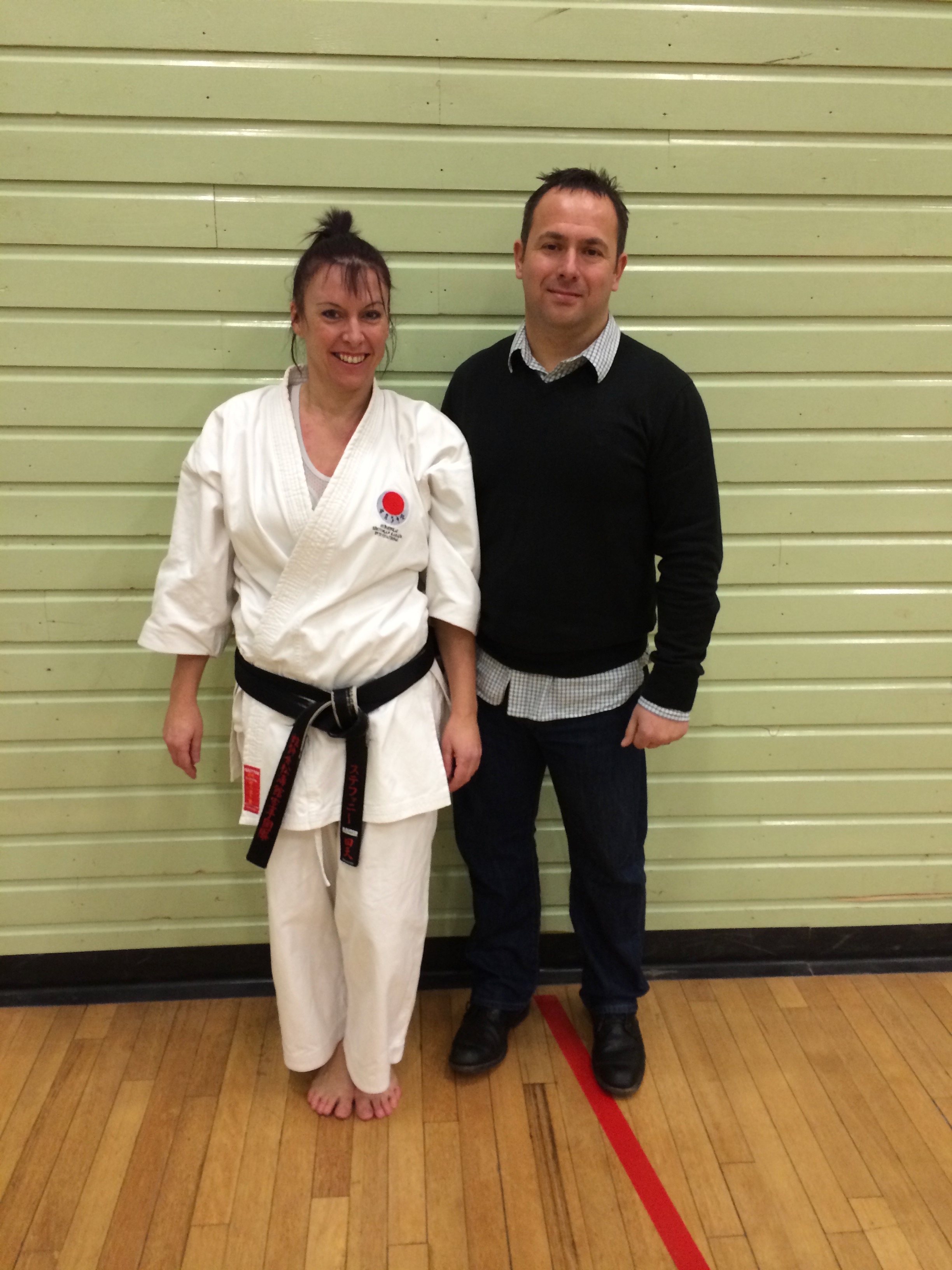 Sensei Steph Nidan Grading