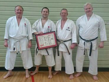 Sensei Tony 7th Dan Presentation